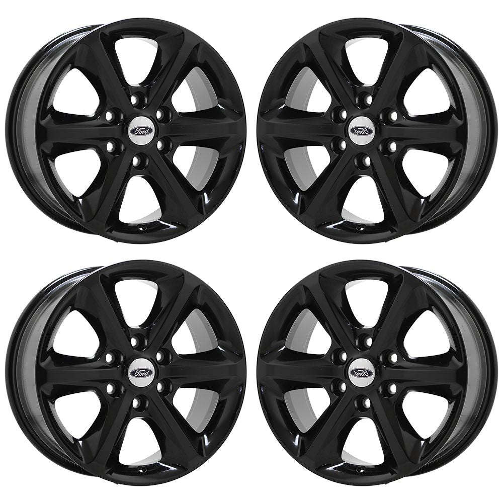 18" Ford Expedition F150 Truck Gloss Black wheels rims Factory OEM set 10141